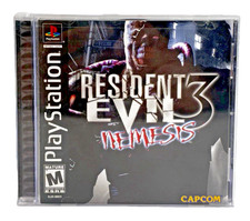 Resident Evil 3 Nemesis Sony PlayStation Complete Manual & Reg. Card Tested picture