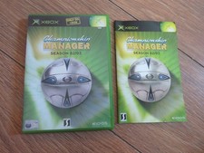 Championship Manager Season 02/03 Xbox UK PAL cib picture