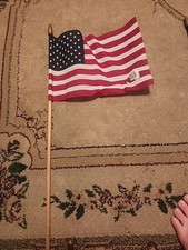 AMERICAN FLAG ON STICK 6 X 9 INCH united states of america USA bulk flags NEW picture