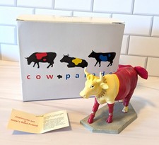 Cow Parade Diamonds are a Cows Best Friend #9122 Hand Numbered 1/1671 Box & Tag picture
