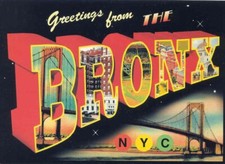 4 Large Letter  Greetings From The Bronx   NYC,   NY picture