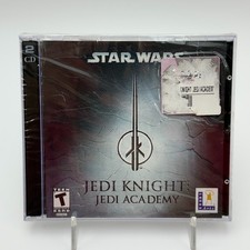 STAR WARS Jedi Knight Jedi Academy PC 2 CD Game Sealed LucasArts 2003 NEW picture