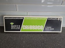 Cribbage Hoyle Official 2 Player Wood Board Starcraft Products 5012 picture
