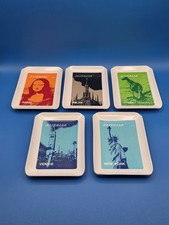 ALITALIA Airlines Vintage Trinket Trays made in Italy picture