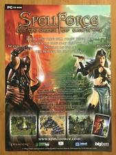 Spellforce the Order of Dawn PC 2004 Vintage Print Ad/Poster Official Promo Art picture