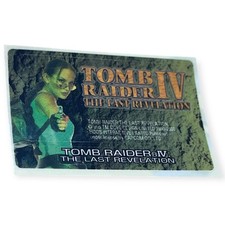 Sony PlayStation 1 PS1 Tomb Raider IV Last Revelation Memory Card Sticker picture