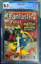 Fantastic Four #40 (Marvel Comics 1965) CGC 8.5 Daredevil Doctor Doom Kirby Key picture