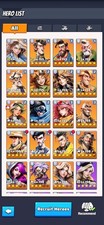 Last War S1 Game Account - Hero List & Cosmetics, Permanent Account (S1) picture