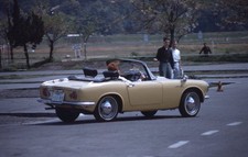 Sl41 Slide 1960’s Honda Roadster Car Japan 596a picture