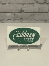 JJ Curran Crane Service Operating Engineers Hardhat Sticker  Hard Hat picture