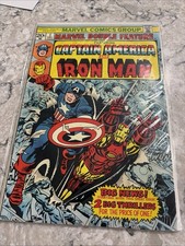 Marvel Double Feature 1 1973 Iron Man Captain America picture