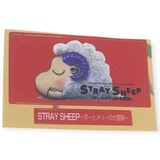 PlayStation 1 PS1 Stray Sheep Adventures Of Poe And Merry Memory Card Sticker picture