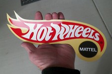 LARGE Vintage Style Hot Wheels 1970-1973 Logo Vinyl Sticker picture