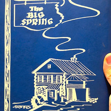 The Big Spring Big Spring Joint School System Yearbook 1955 Original Elem & HS picture