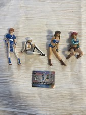 Dead Or Alive 3 Epoch 2001 2002 Tecmo Capsule Figures vintage Japan Set of 4 New picture
