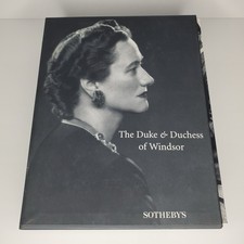 Vintage 1997 Duke & Duchess of Windsor Sotheby's Estate Auction Catalog Boxed picture
