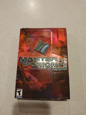 Master of Orion 3 Pc 2003 Sealed Box Ultimate Space Strategy Game Box picture