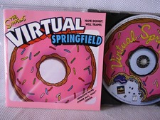 The Simpsons Virtual Springfield 1997 CD-ROM Windows 95/98, NM Homer Bart Lisa picture