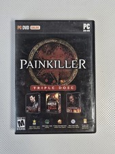 Painkiller: Triple Dose (PC, 2008) 3-Disc Set w/ Poster picture