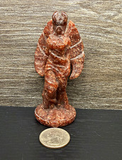 Fire  Quartz Lilith Goddess Carving Witchy Healing Gift Altar  picture