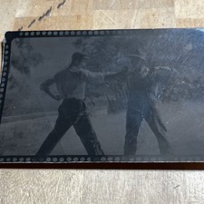 Antique RPPC Small Postcard Boxing Fist Fight Punch 1910s -- R1 picture