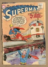 Superman #123 PR 0.5 1958 1st app. 'Super-Girl' picture