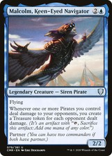 Malcolm, Keen-Eyed Navigator [Commander Legends] Magic MTG picture