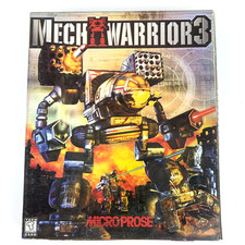 MECH WARRIOR 3 PC CD-Rom Game Micro Prose 1999 COMPLETE Big Box Tested Works picture