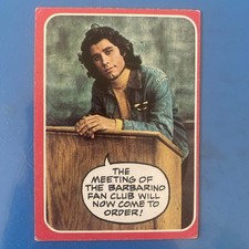 1976 Welcome Back Kotter Card #42, G/VG John Travolta picture