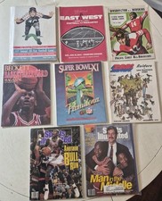 Vintage Sports Memorabilia Lot Michael Jordan, Vintage Football & More Look picture