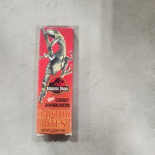 Vintage Raptor Bites 1993 Full Box Candy A51 picture