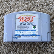 Transformers Beast Wars Transmetals BAM Nintendo 64 2000 E NTSC-U/C Seal of Qua… picture
