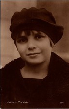 JACKIE COOGAN Child Star Vintage RPPC Postcard Cinémagazine Paris 1920s picture