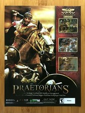 Praetorians PC 2003 Vintage Video Game Print Ad/Poster Official Authentic Art picture