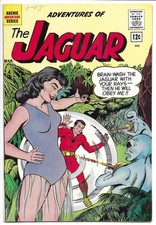 ADVENTURES OF THE JAGUAR #5 VF- 7.5 SILVER AGE ARCHIE ADVENTURE SERIES NICE picture