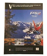 V-Rally Edition 99 Nintendo 64 Original Print Ad - 8