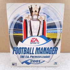 EA Sports Football Manager The F.A. Premier League 2001 PC Big Box Vintage Game picture