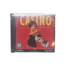 Casino Deluxe 2 PC Game (1999) NEW Sealed Jewel Case Classic Vegas Slots picture