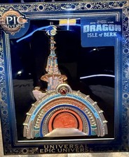 Universal Epic Isle Of Berk One Year Anniversary Limited Edition Portal Pin NEW picture