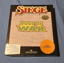 Rare Siege Dogs of War Expansion software, Manuals PC 3.5