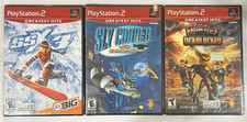 PS2 Greatest Hits: SSX 3, Sly Cooper, Ratched Deadlocked BRAND NEW/SEALED picture