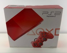 Sony PlayStation 2 PS2 SCPH-90000CR Cinnabar Red Console Boxed Controller Tested picture
