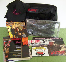 11 Lot Variety Highlander The Series Books, Calendars, Baseball Cap, Duffle Bag picture