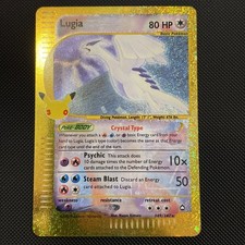 30th Anniversary Pokémon TCG Crystal Lugia 149/147 Aquapolis Holo Rare English picture