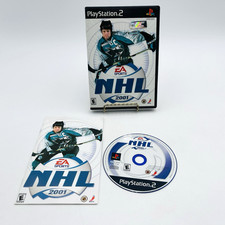 NHL 2001 PS2 CIB w/Manual PlayStation 2 Tested Working picture