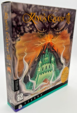 King's Quest VII 7 The Princeless Bride Version 2.0 PC BIG BOX Sierra CIB TESTED picture