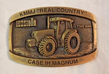 Case IH International Magnum Tractor BELT BUCKLE KMMJ Radio 1993 Limited Edition picture