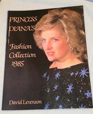 Princess Diana Fashion Collection 1985 Illustrated Book by David Levenson picture
