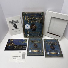 Baldur's Gate II Shadows of Amn Big Box PC Game BioWare 2000 RPG - For Mac picture