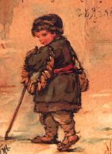Art Postcard RARE Artist Elizabeth Bem 